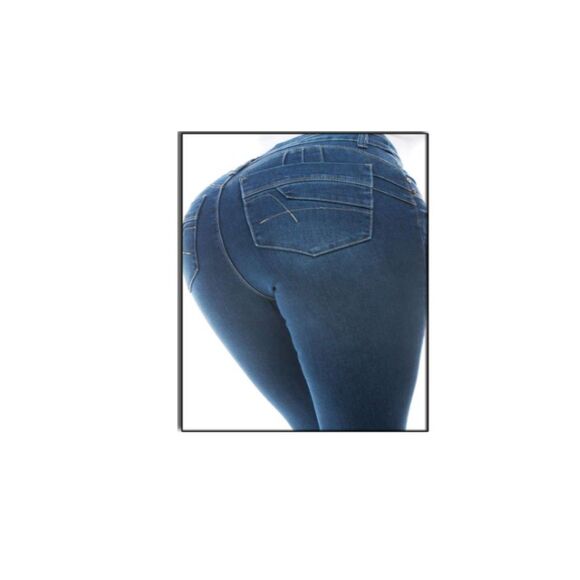 JEANS STRETCH DENIM PUSH UP  SIZE 13 WAIST 30 IN HX777 SZ13, SKINNY 2 BUTTONS - Picture 1 of 9